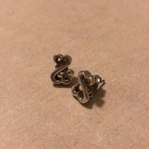 Open Heart Earrings